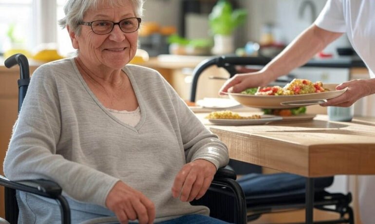 aide aux repas seniors