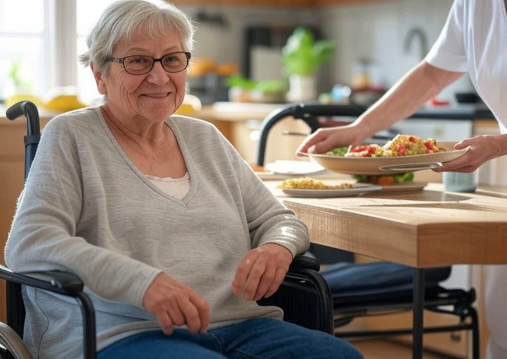 aide aux repas seniors